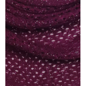 Stylowa chusta z kaszmiru ozdobna damska burgundowa 80x80x140cm do zimowego płaszcza