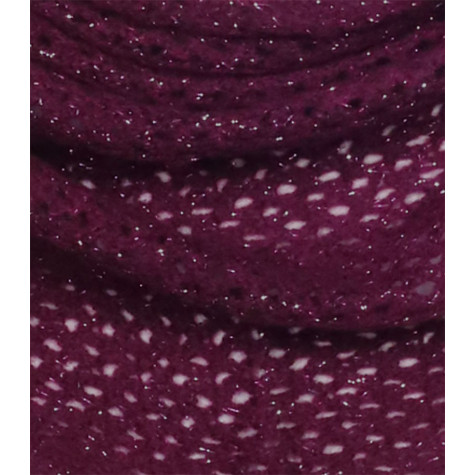 Stylowa chusta z kaszmiru ozdobna damska burgundowa 80x80x140cm do zimowego płaszcza